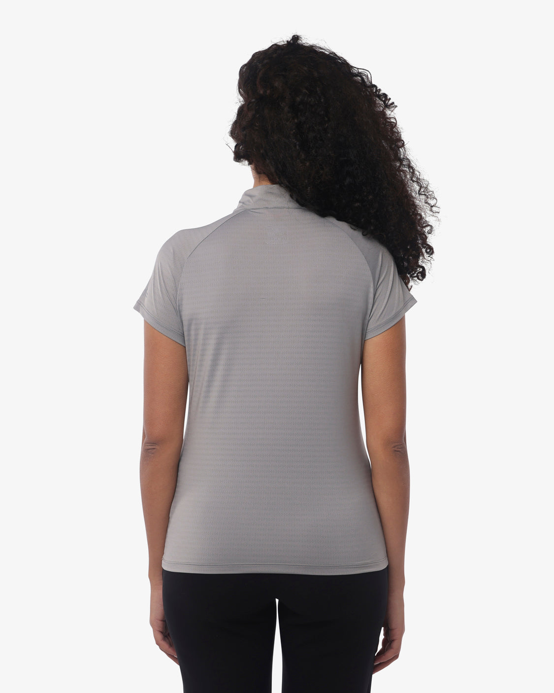 jaked-activewe-orion-t-shirt-donna-a-collo-alto-con-zip-e-manica-raglan-maglia-t image 7