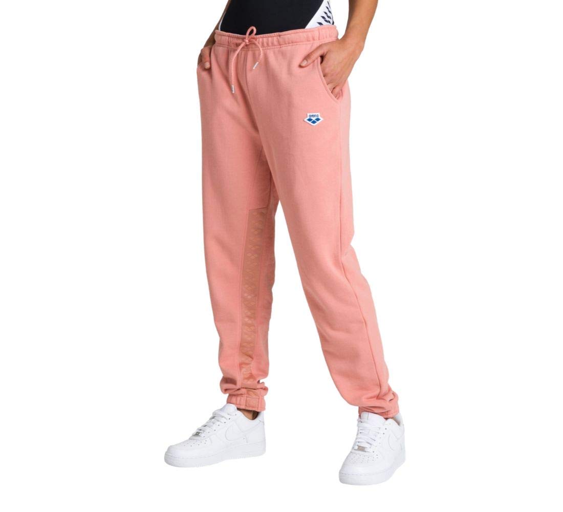 arena-w-fleece-pant-team-pantaloni-felpati-donna-collezione-icons image 1