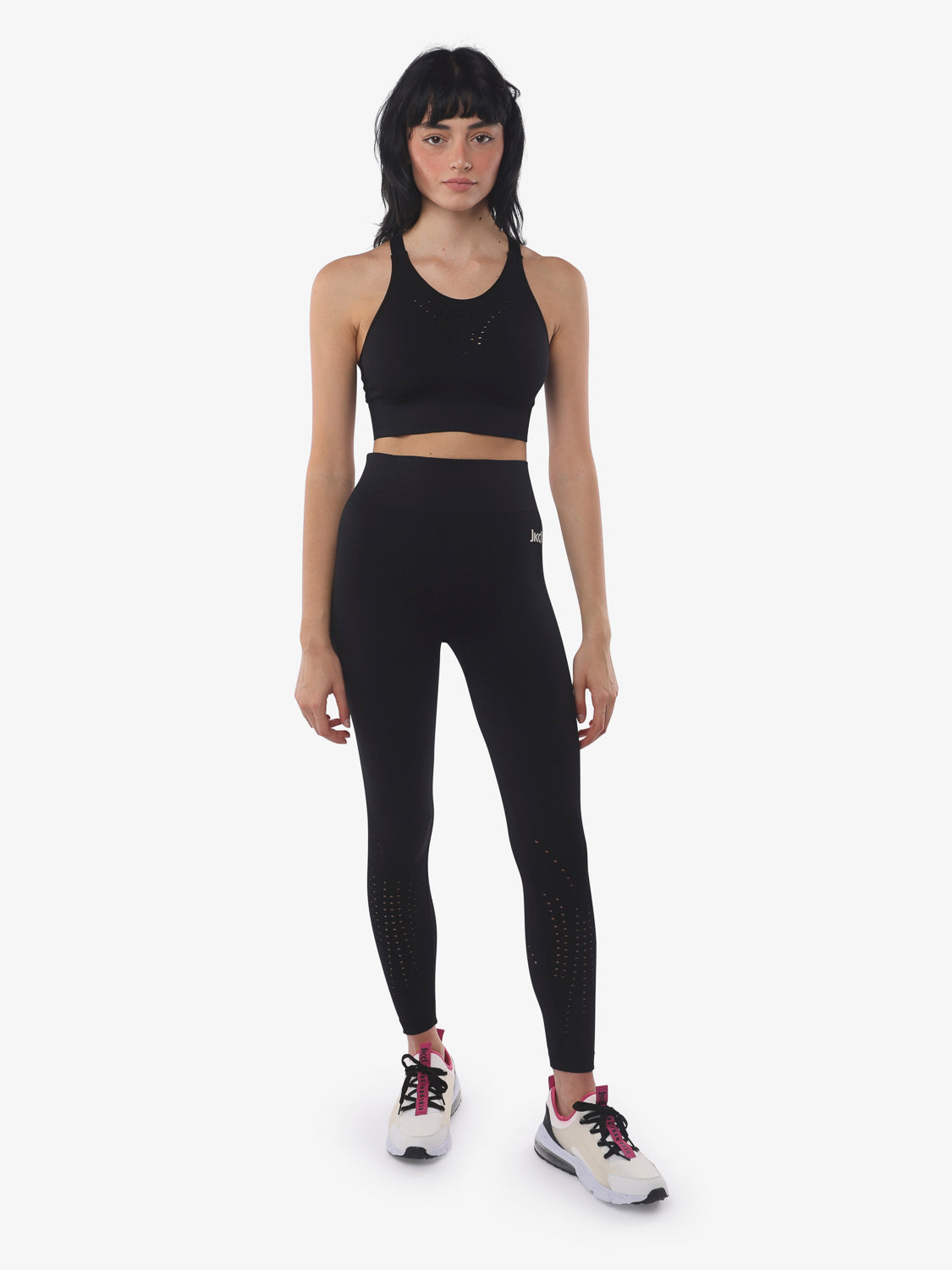 leggings-jaked-activewear-timeless-donna-senza-cuciture-design-a-punti-maglia-ve image 5