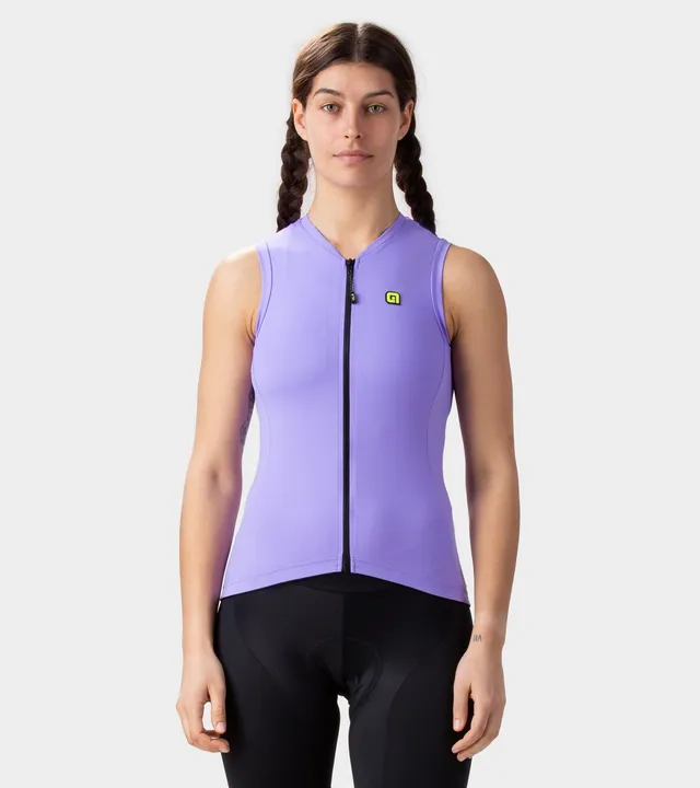 al-cycling-maglia-senza-maniche-donna-color-block-canotta-ciclismo-traspirante-a image 1
