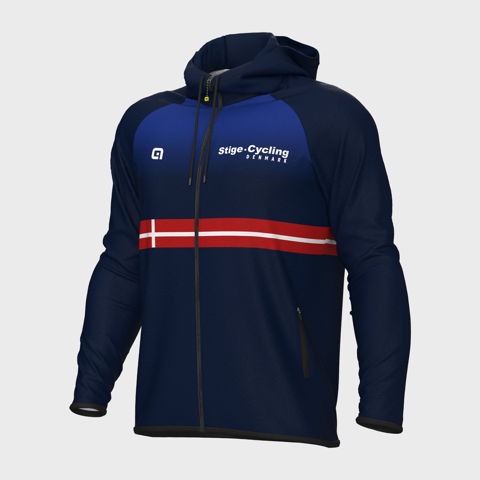 al-cycling-stigel-berne-felpa-uomo-felpa-con-cappuccio-e-zip image 1