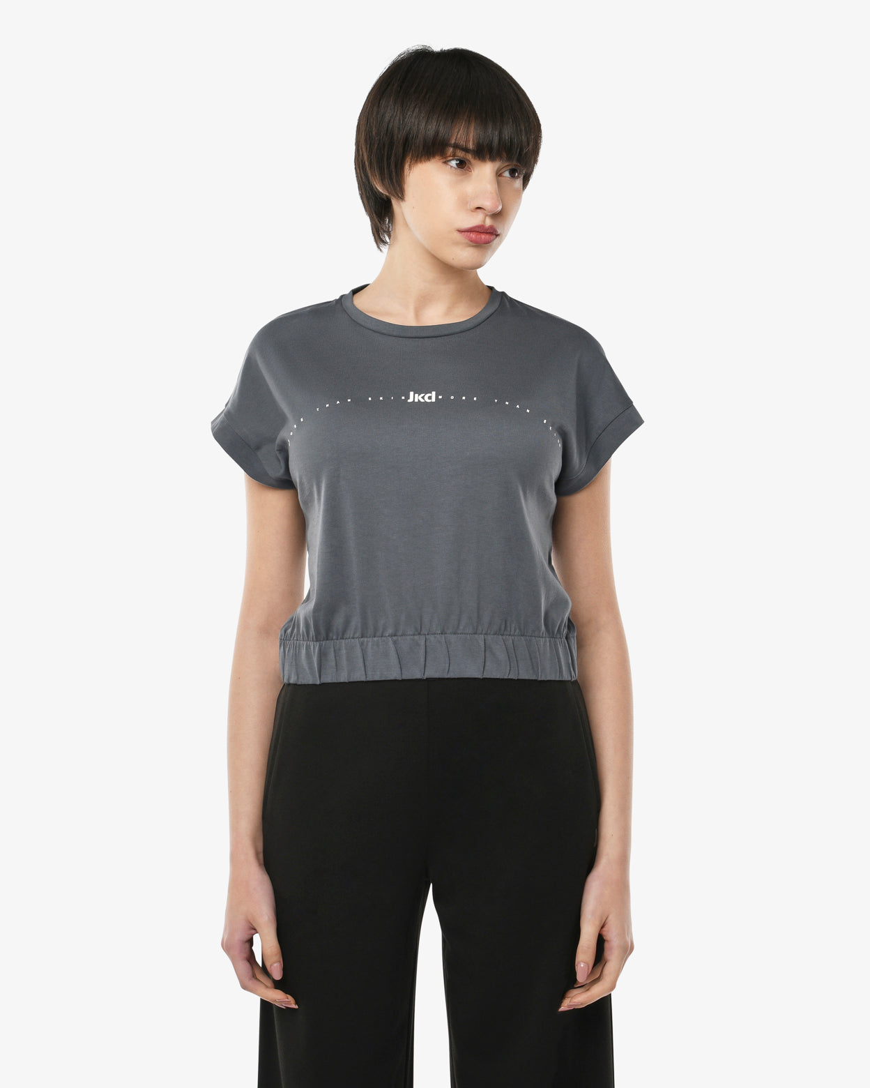jaked-sportswe-kotton-mix-t-shirt-a-manica-corta-donna image 1