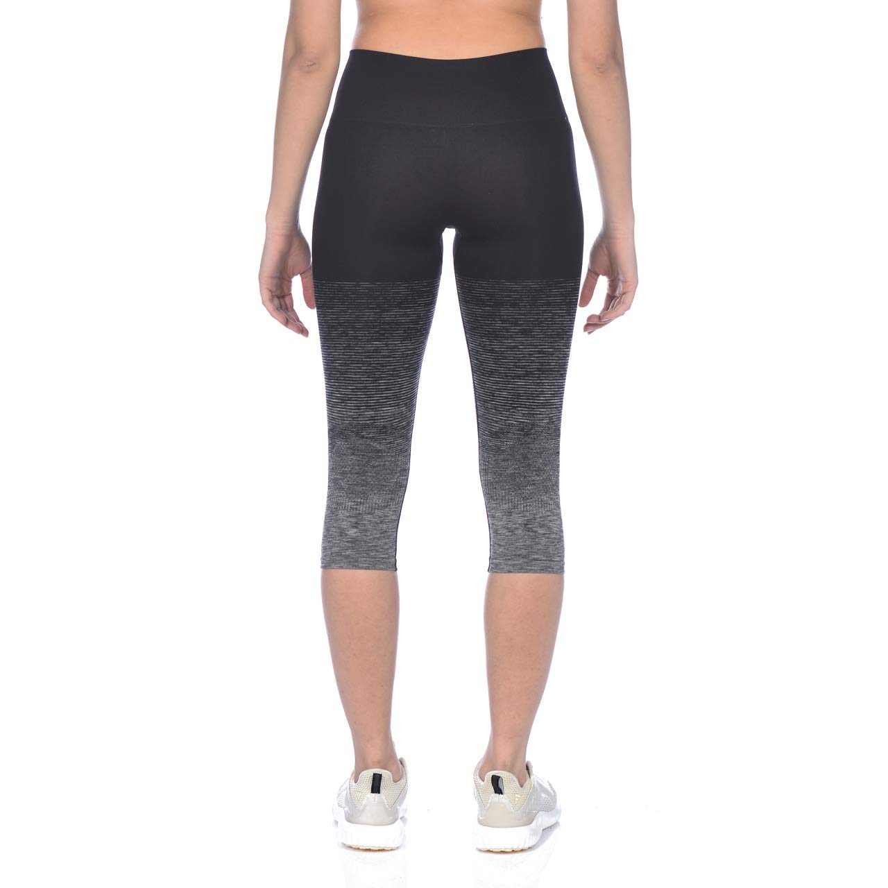 arena-w-seamless-3-4-tight-leggings-3-4-senza-cuciture-donna-nero image 6