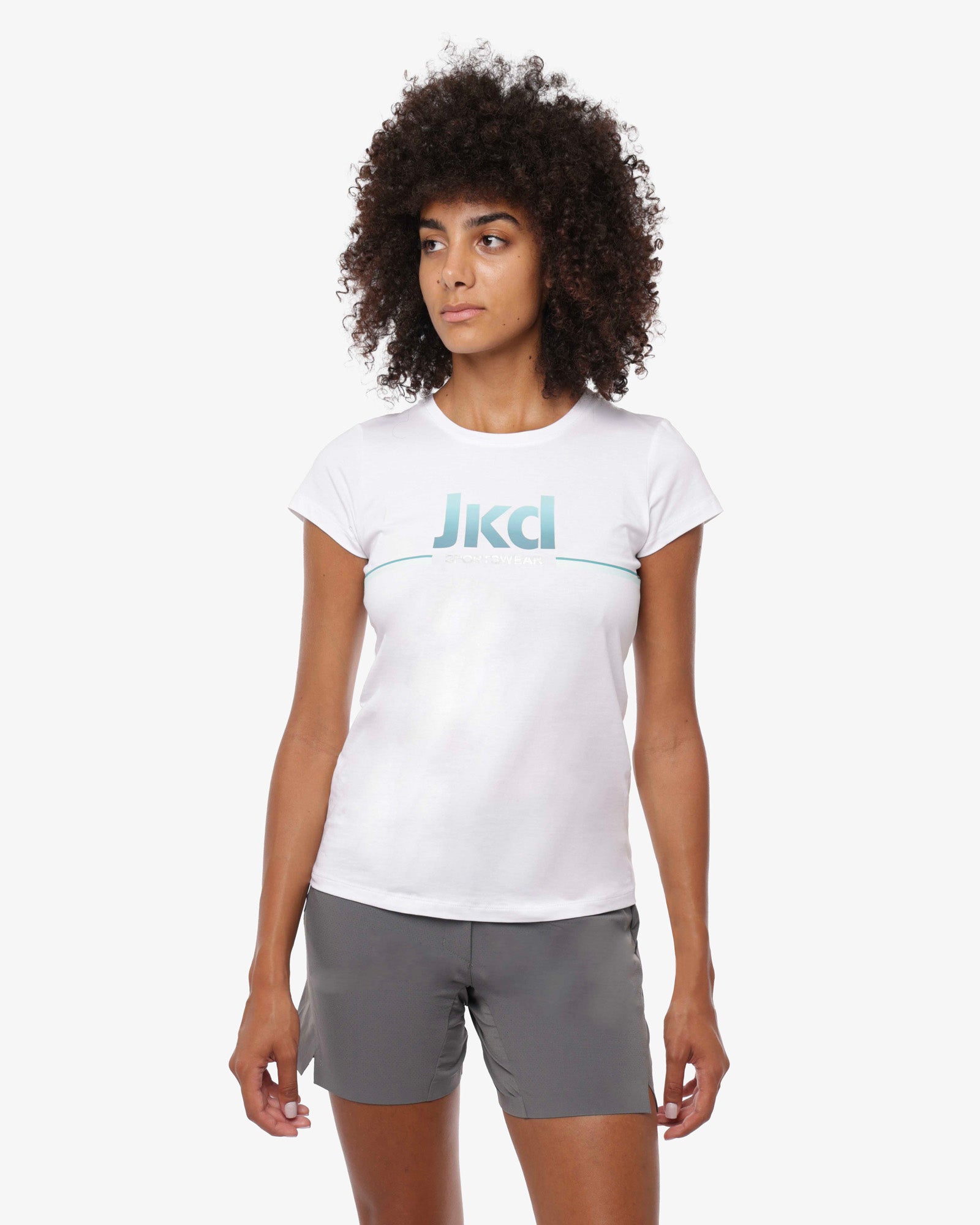 jaked-maglia-shades-donna-t-shirt-girocollo-cotone-slim-fit image 1