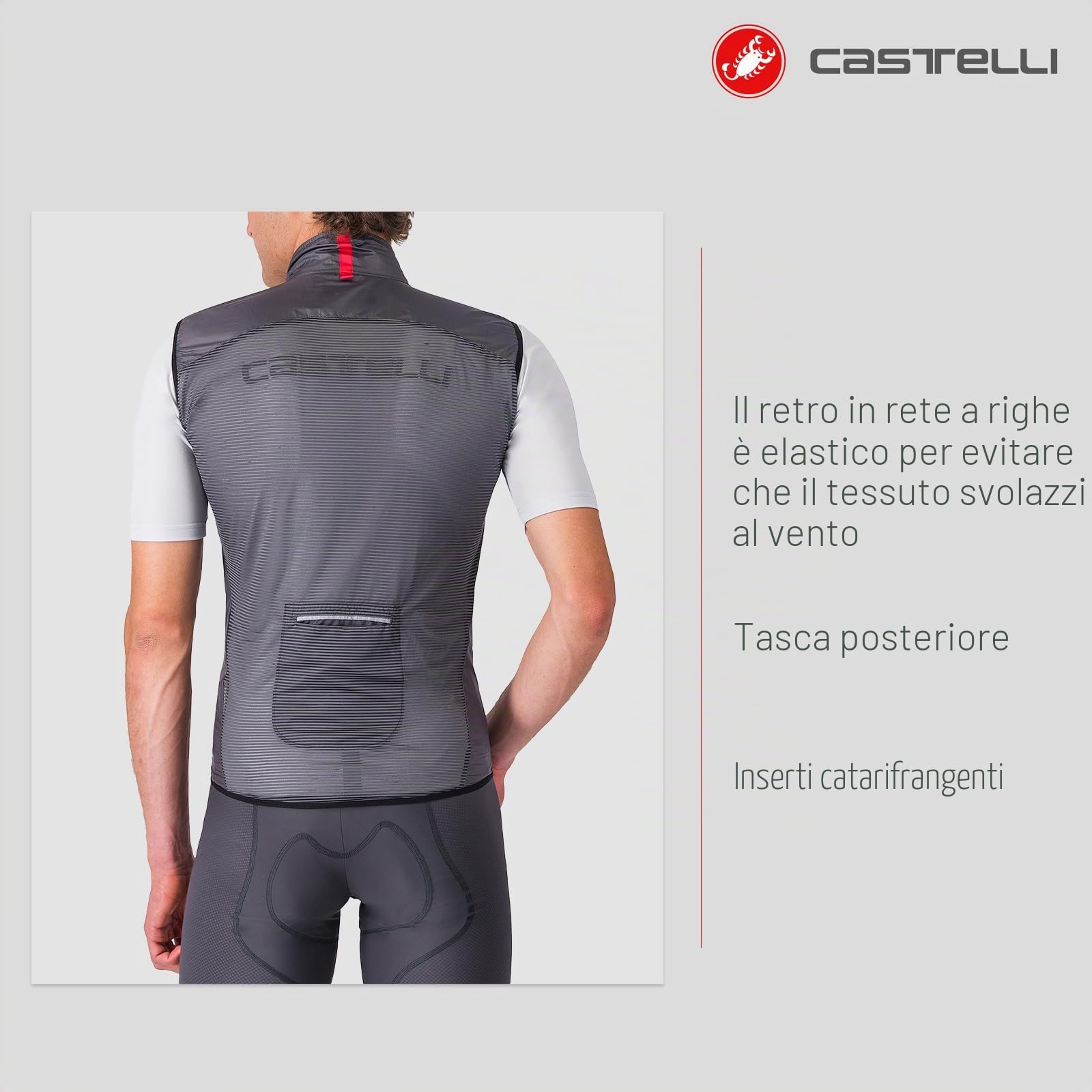 castelli-aria-vest-gilet-sportivo-uomo-gilet-ciclismo-traspirante image 4