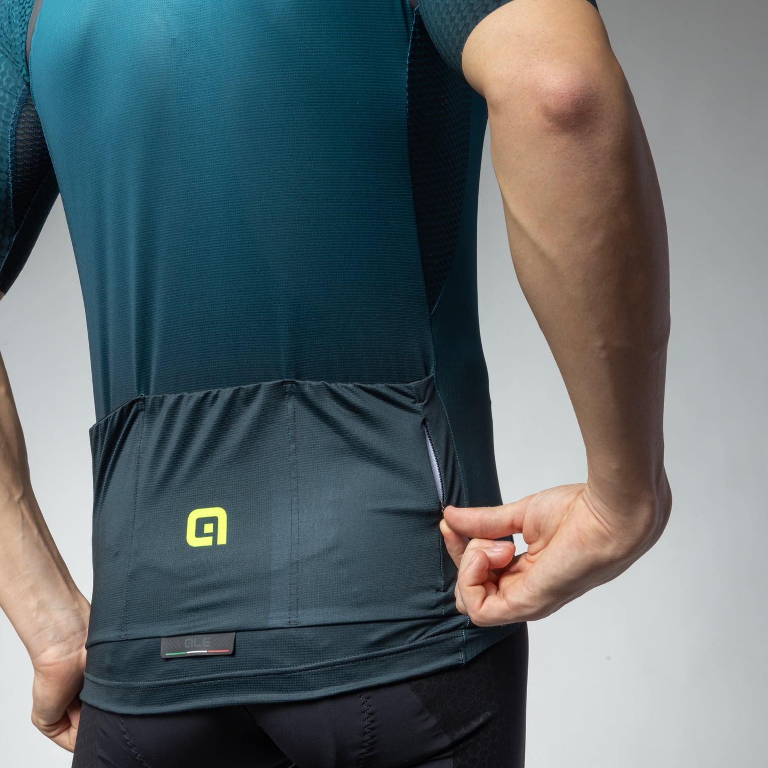 al-cycling-sprinter-maglia-manica-corta-uomo-jersey-traspirante-drain-cool image 5