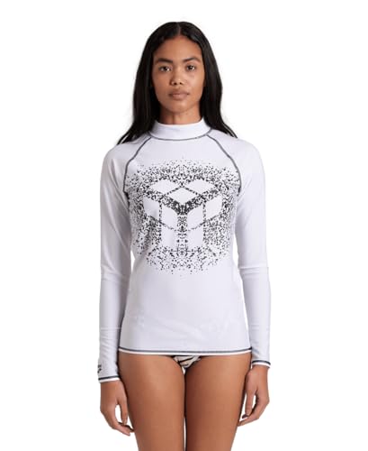 arena-women-s-rash-vest-l-s-graphic-maglia-a-maniche-lunghe-da-donna-con-protezi image 5