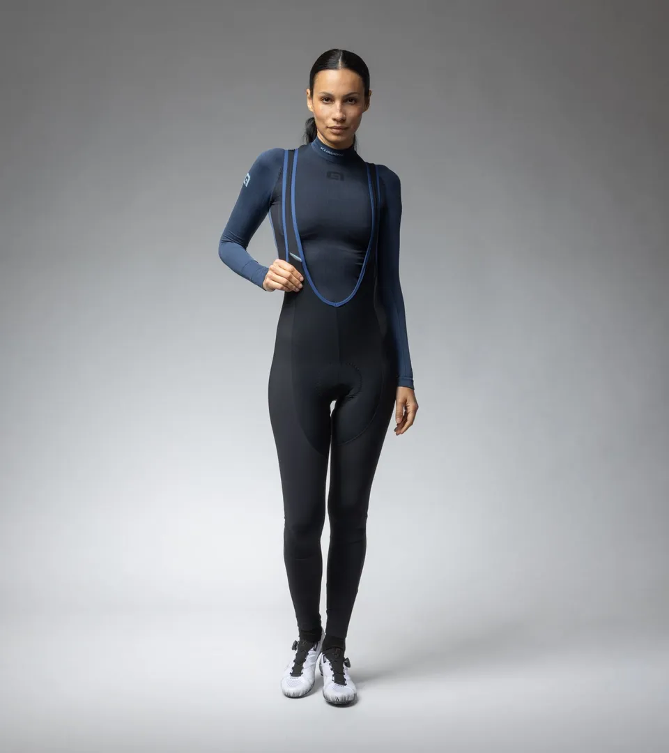 al-cycling-k-wind-blizzard-calzamaglia-con-bretelle-idrorepellente-donna image 1