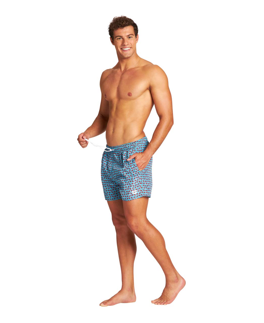 arena-m-fundamentals-allover-short-costume-a-pantaloncino-uomo image 3
