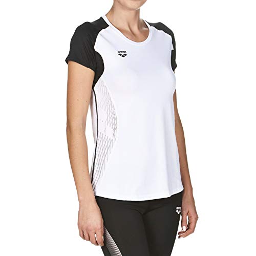 arena-w-run-s-s-panel-maglia-donna-t-shirt-running-traspirante image 7