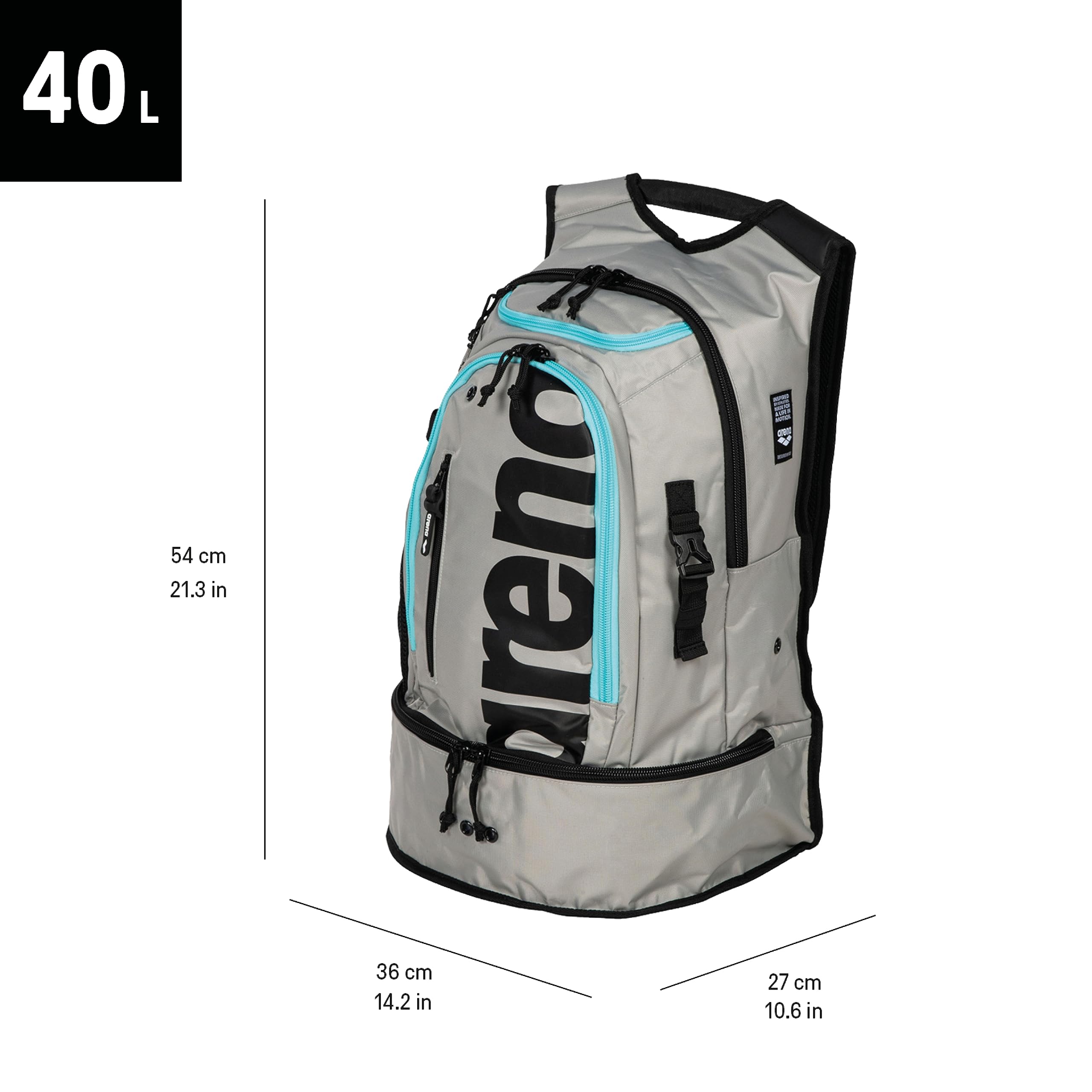 arena-fastpack-3-0-zaino-sportivo-40l-zaino-piscina-mare-palestra-e-triathlon-id image 5