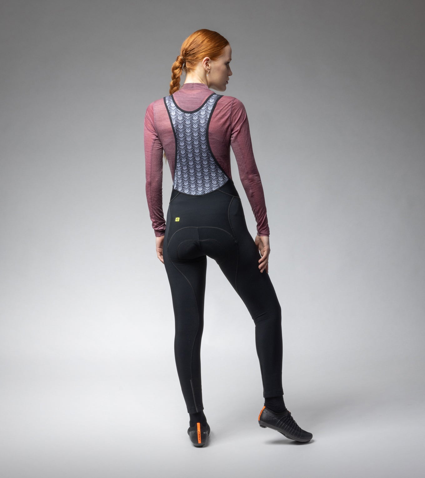 al-cycling-calzamaglia-con-bretelle-donna-essential-invernale image 2