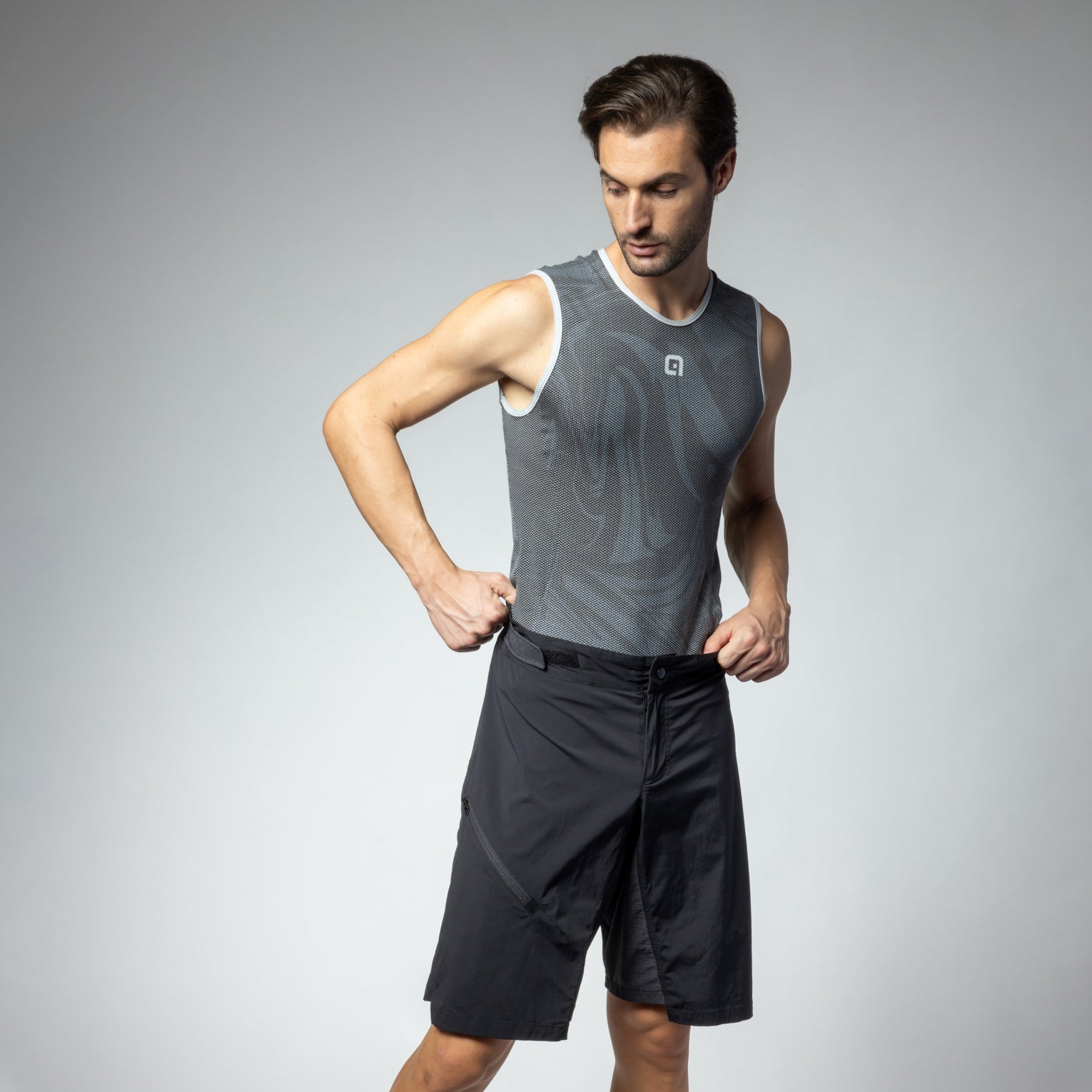 al-cycling-shorts-man-overland-bermuda-gravel-uomo-con-due-tessuti-leggeri-e-res image 1