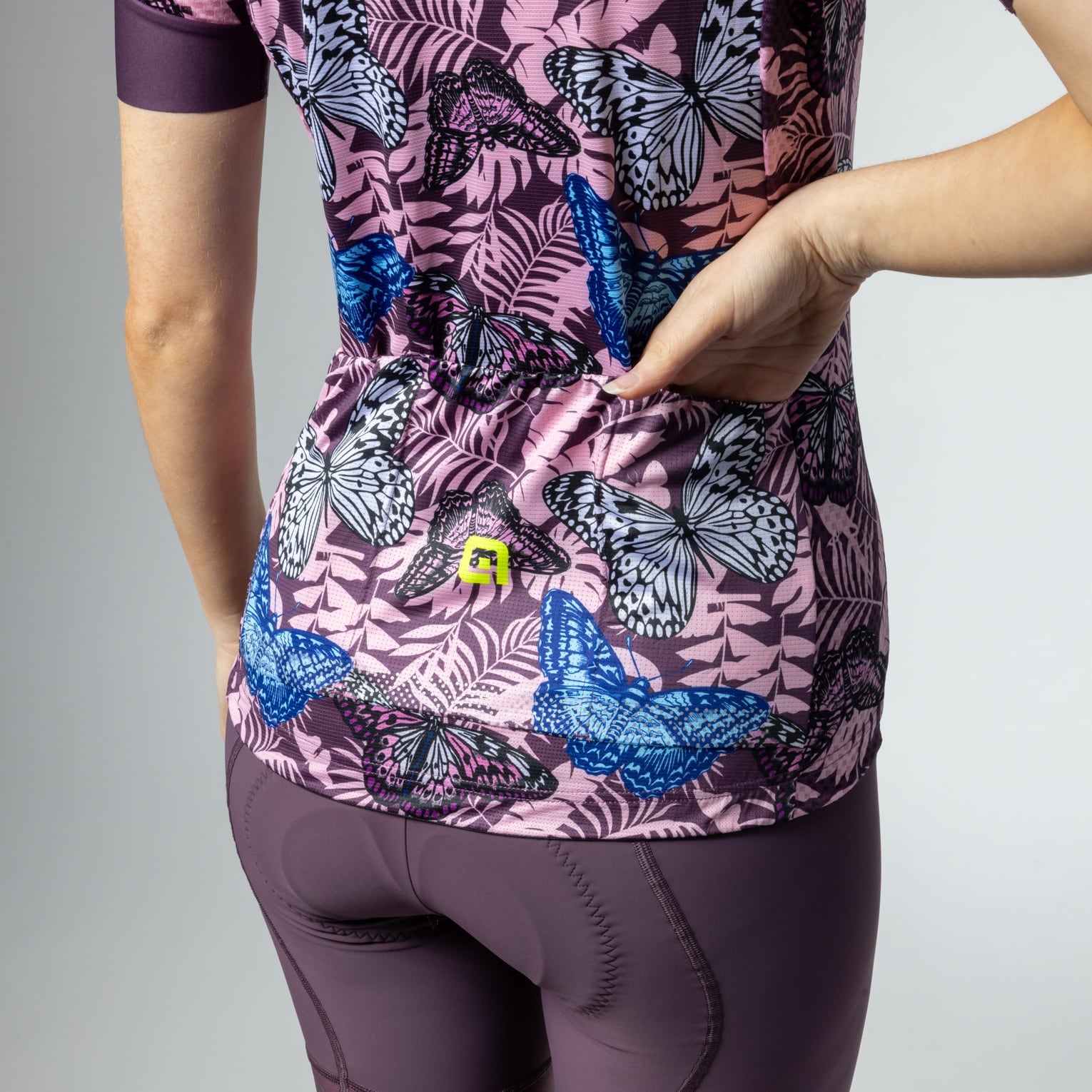 maglia-manica-corta-donna-al-cycling-vanessa-colori-vivaci image 4