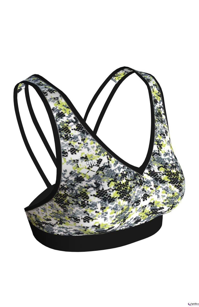 arena-w-gym-v-neck-reggiseno-sportivo-donna-supporto-per-palestra-e-fitness-ad-a image 2